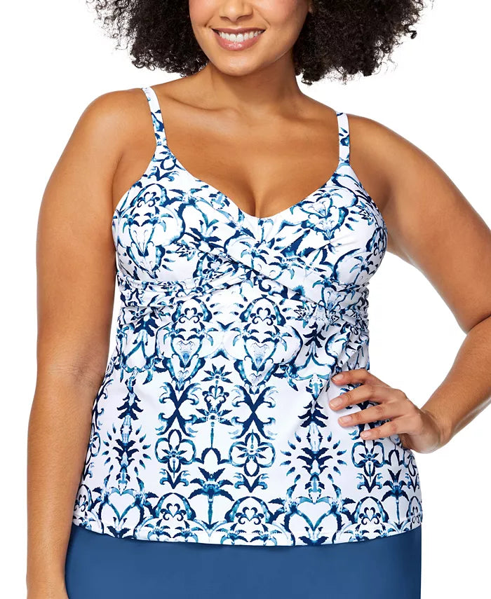 Raisins Curve Aries Printed Tankini Top