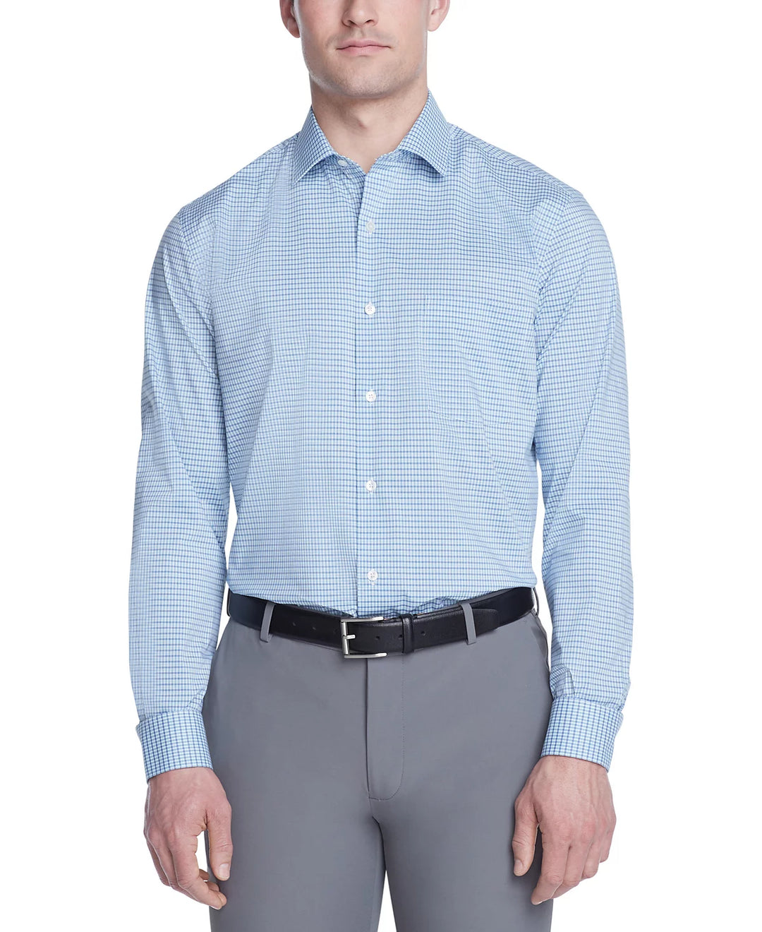 Van Heusen Men's Stain Shield Regular Fit Dress Shirt