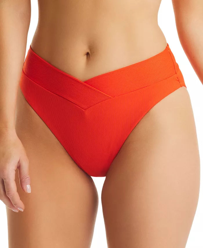 Bar III Ribbed Bikini Bottom