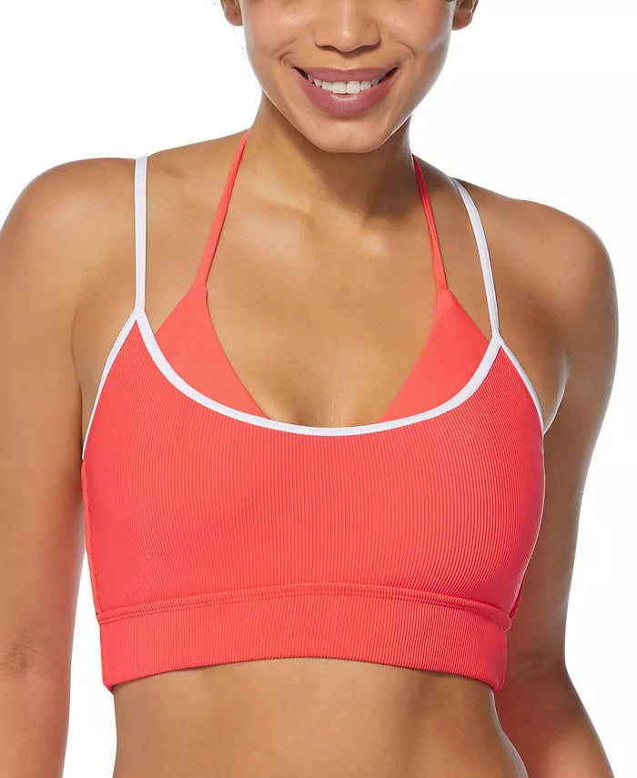 Reebok Double-Layer Longline Bikini Top