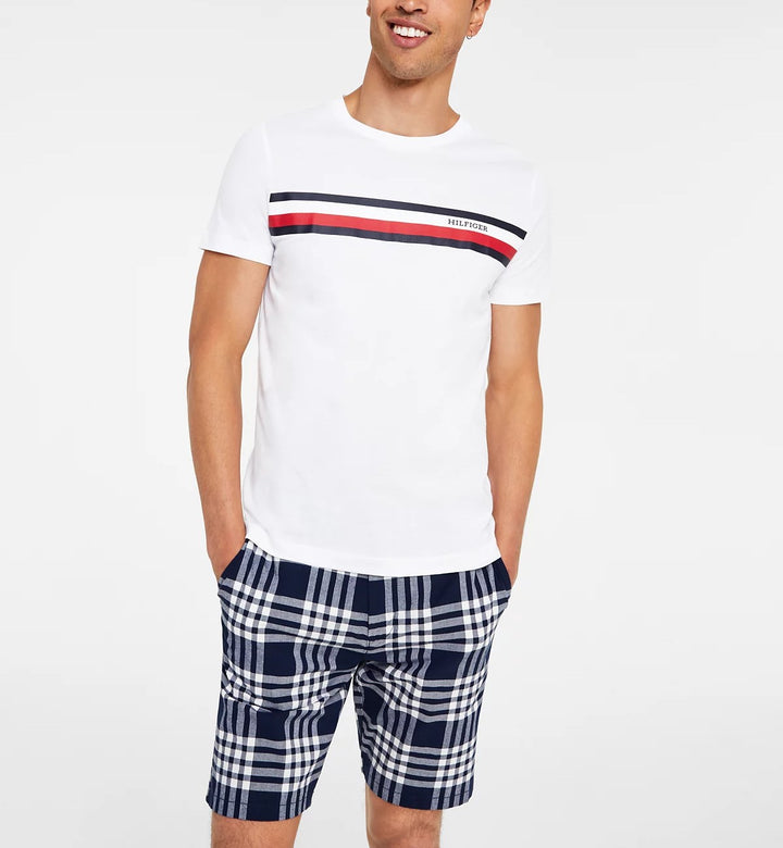 Tommy Hilfiger MEN Monotype Chest Stripe T-Shirt