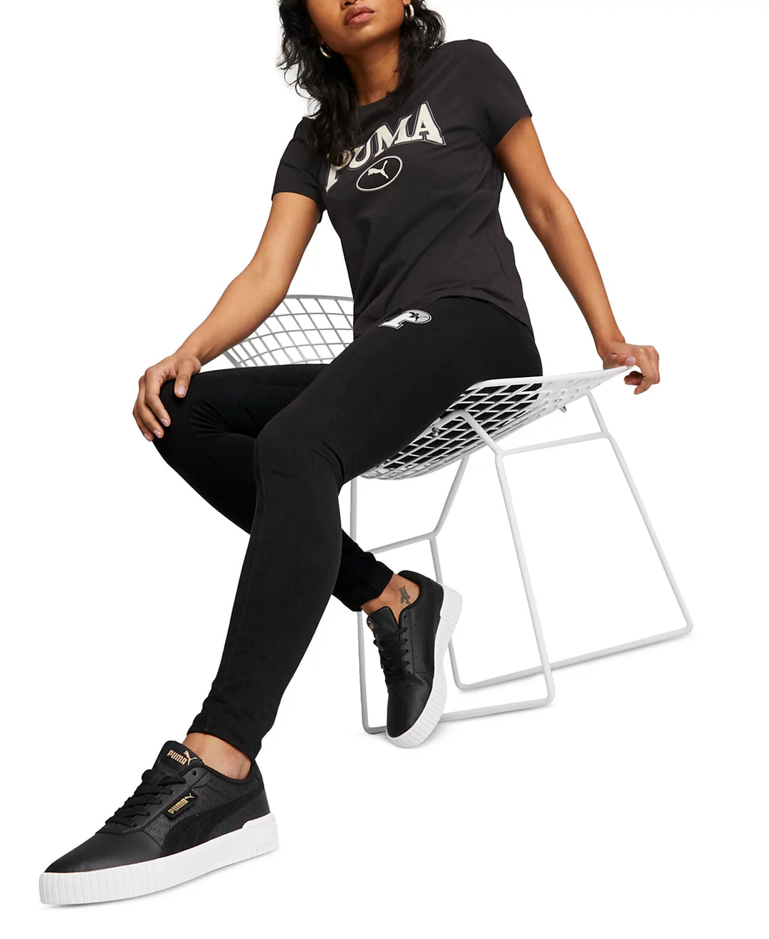 Puma Squad High-Waisted Graphic Leggings