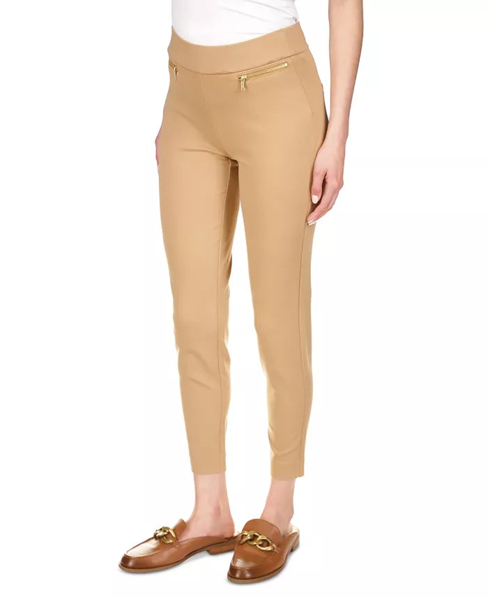MICHAEL MICHAEL KORS Petite Zip-Pocket Pull-On Trousers