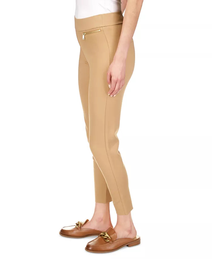 MICHAEL MICHAEL KORS Petite Zip-Pocket Pull-On Trousers