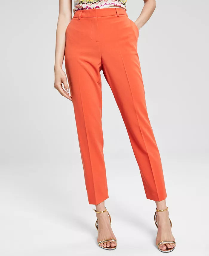 Tahari ASL Classic Mid-Rise Ankle Pants
