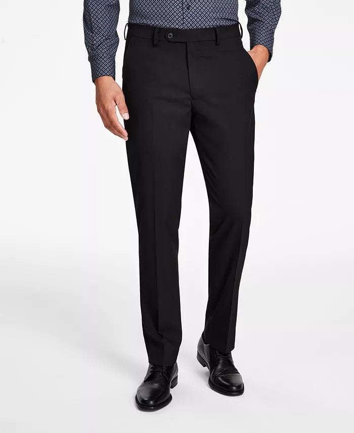 Alfani MEN's Slim-Fit Stretch Solid Suit Pants