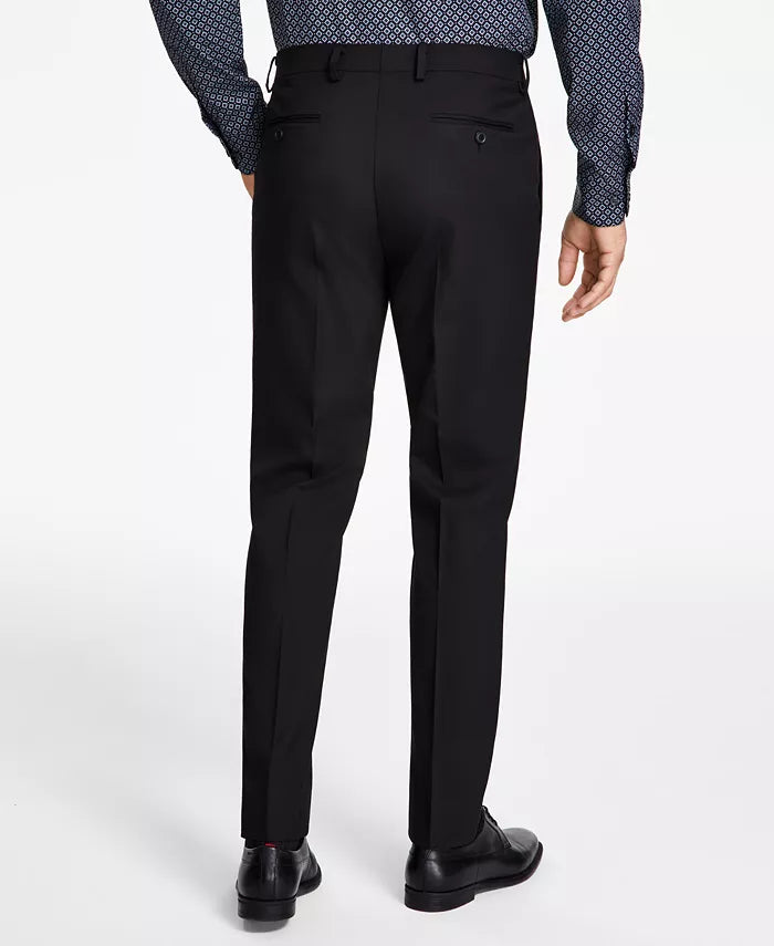 Alfani MEN's Slim-Fit Stretch Solid Suit Pants