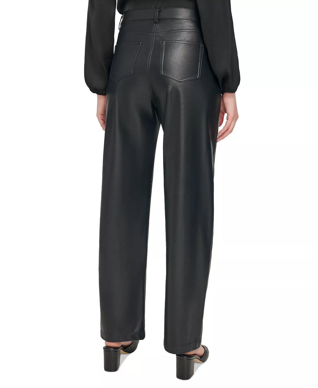 Calvin Klein Faux Leather Pants