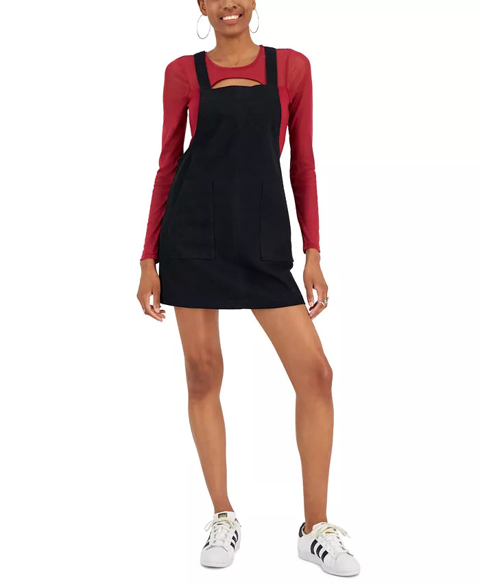 Tinseltown Denim Pullover Pinafore