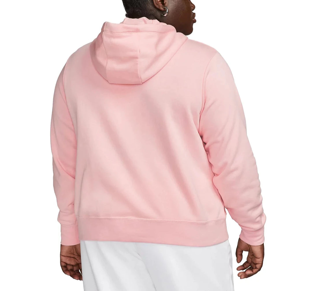 Nike Plus Size Active Sportswear Club Hooded Fleece Sweatshirt