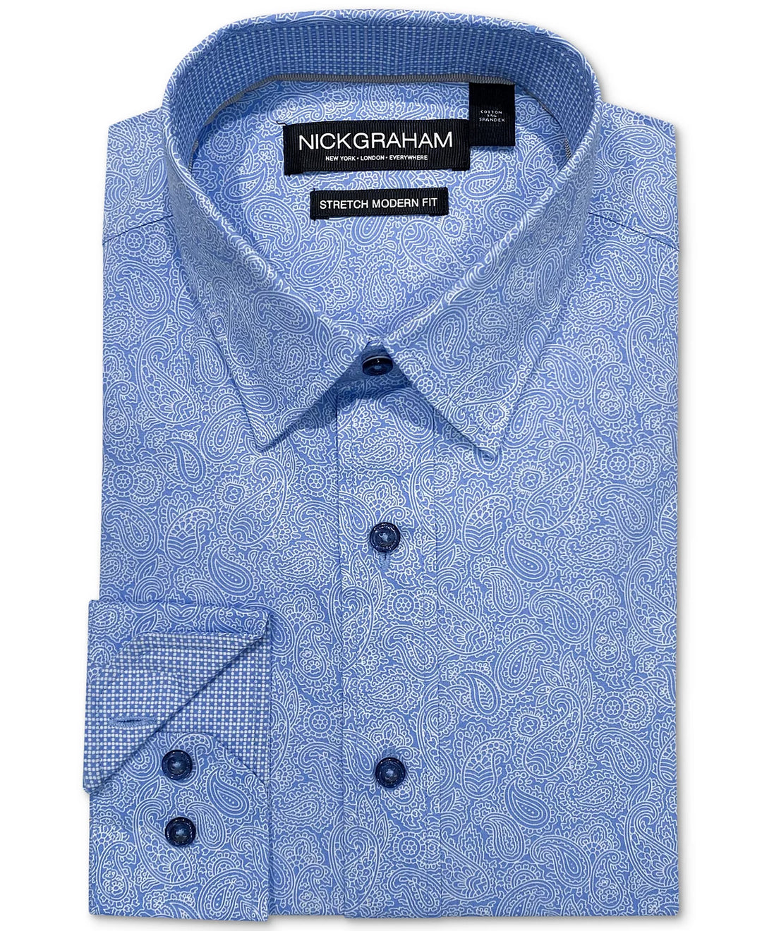 Nick Graham MEN Paisley Dress Shirt