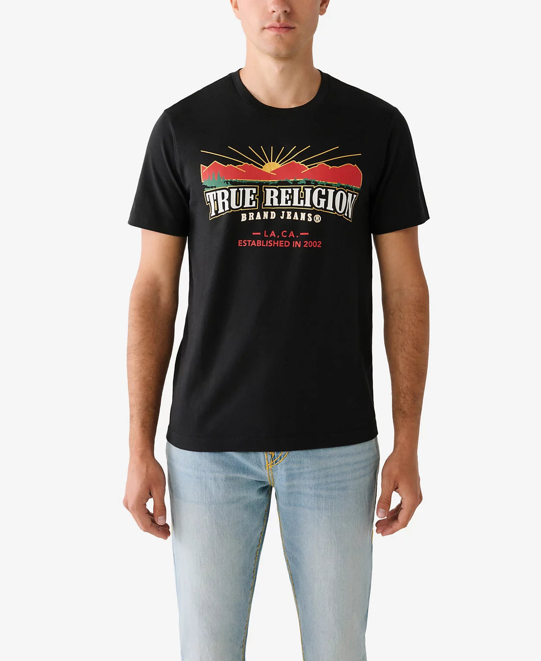 True Religion MEN Short Sleeve Explore Arch T-shirt