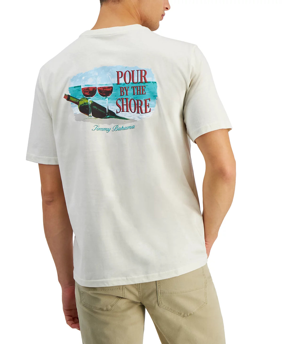 Tommy Bahama MEN Pour By The Shore Logo Graphic T-Shirt