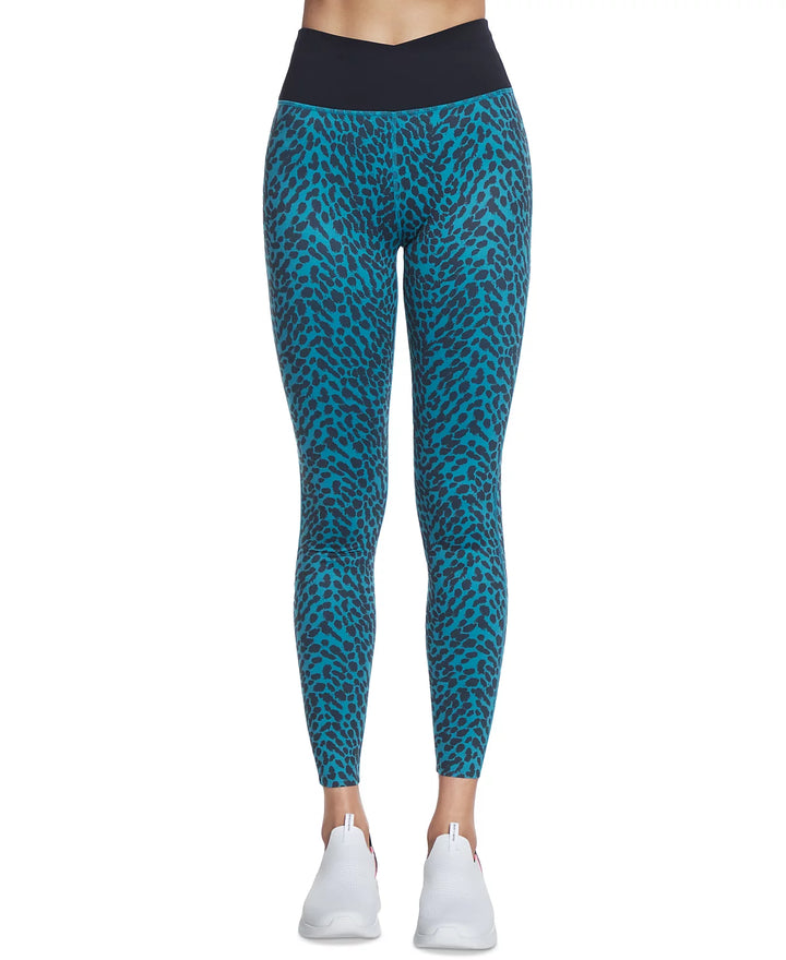 Skechers x Diane von Furstenberg Women's GoSculpt Wrap-Waist Leggings