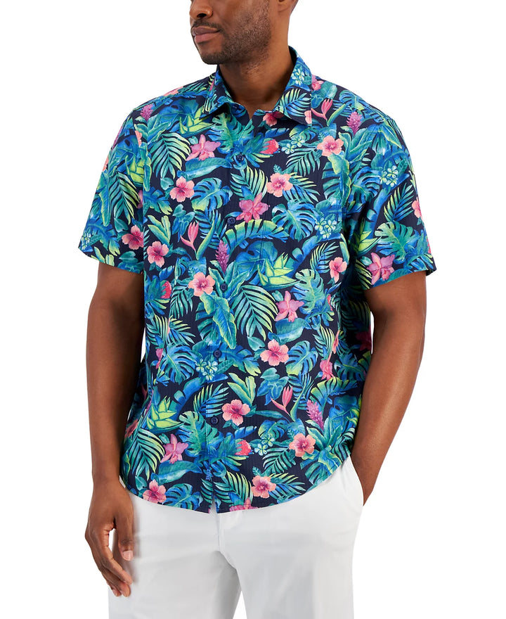 Tommy Bahama MEN Bahama Coast Short-Sleeve Floral Print Shirt