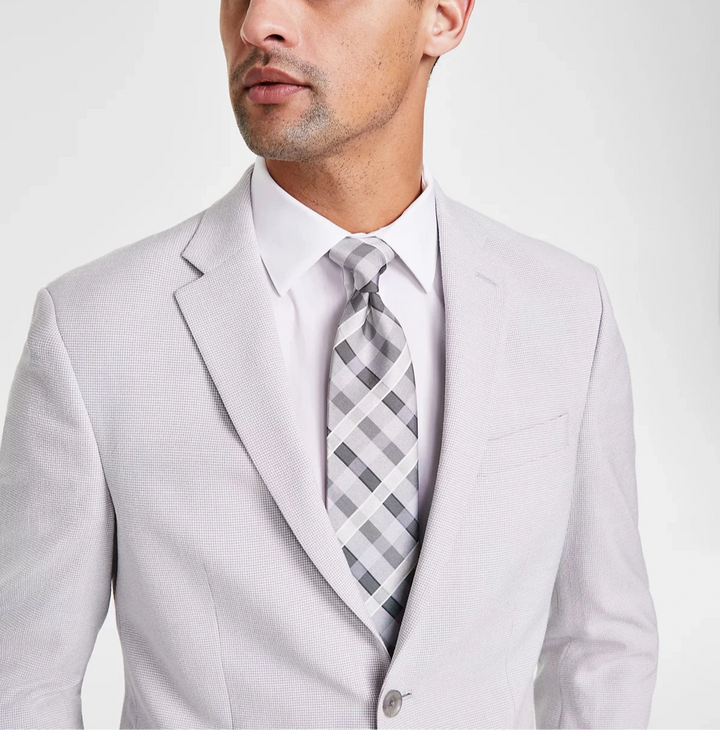 Kenneth Cole Reaction Men's Mini-Houndstooth Suit