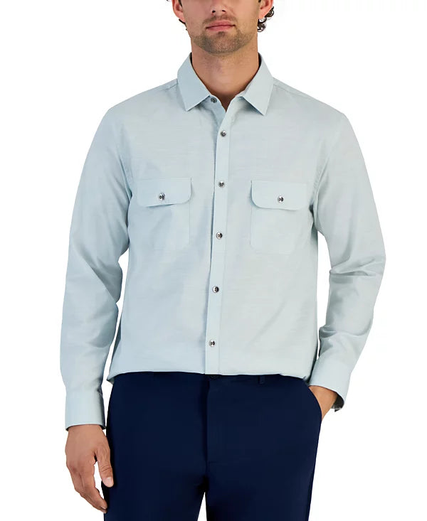 Alfani Men's Regular-Fit Solid Shirt