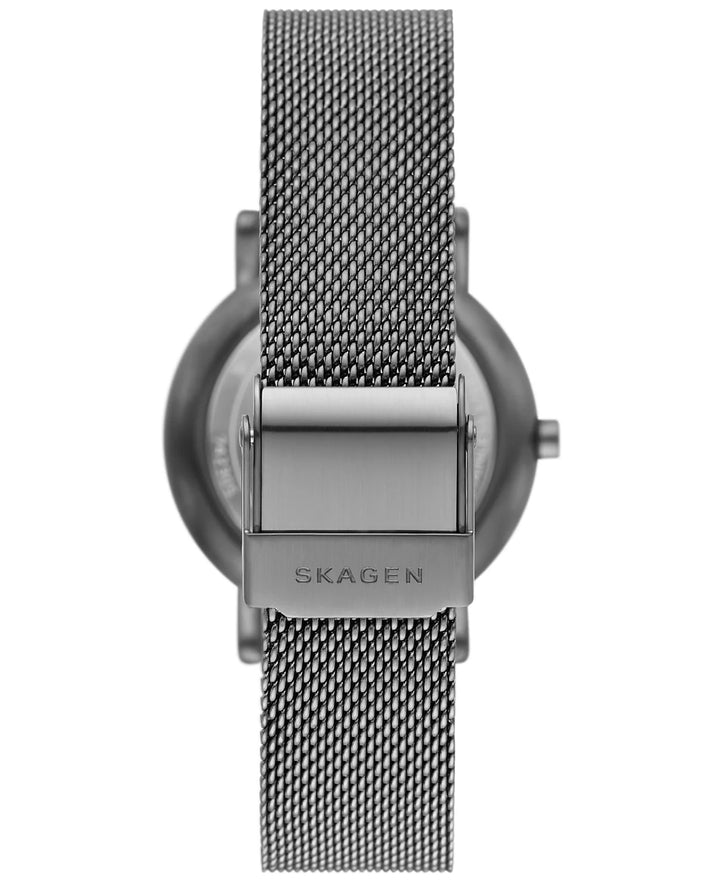 Skagen Women's Signatur Lille Two Hand Gunmetal Stainless Steel Watch 30mm