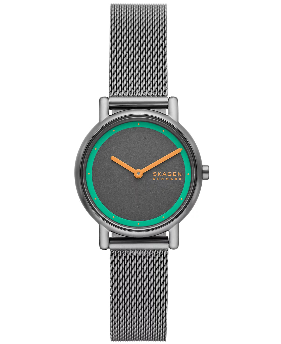 Skagen Women's Signatur Lille Two Hand Gunmetal Stainless Steel Watch 30mm