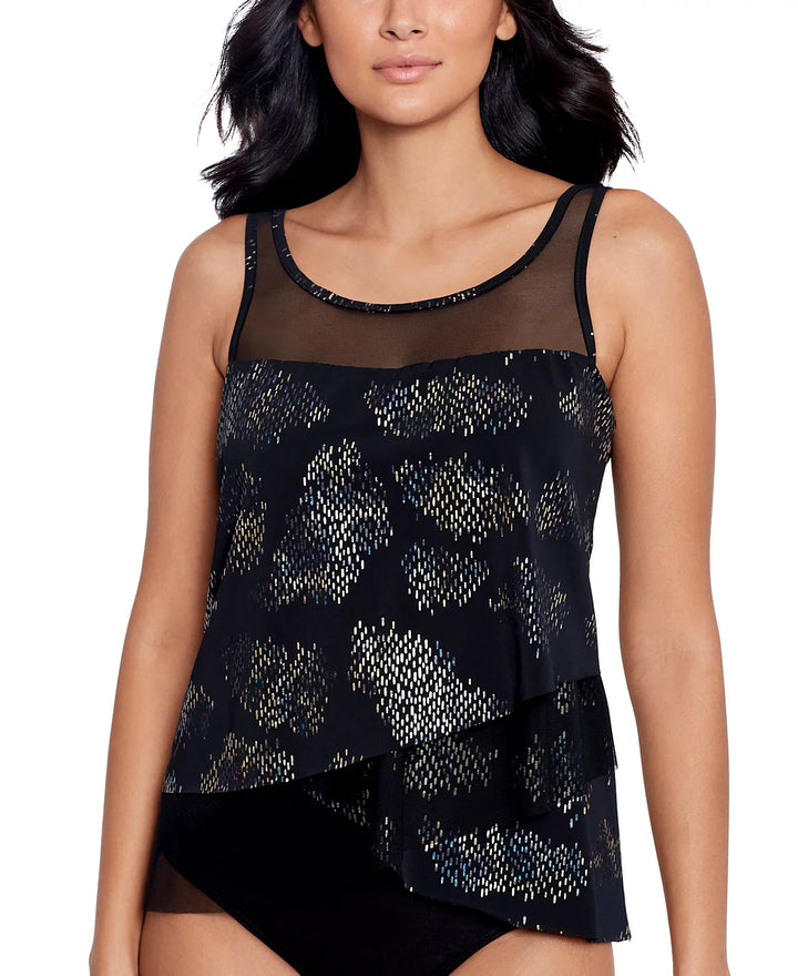 Miraclesuit Iridium Mirage Underwire Tankini Top
