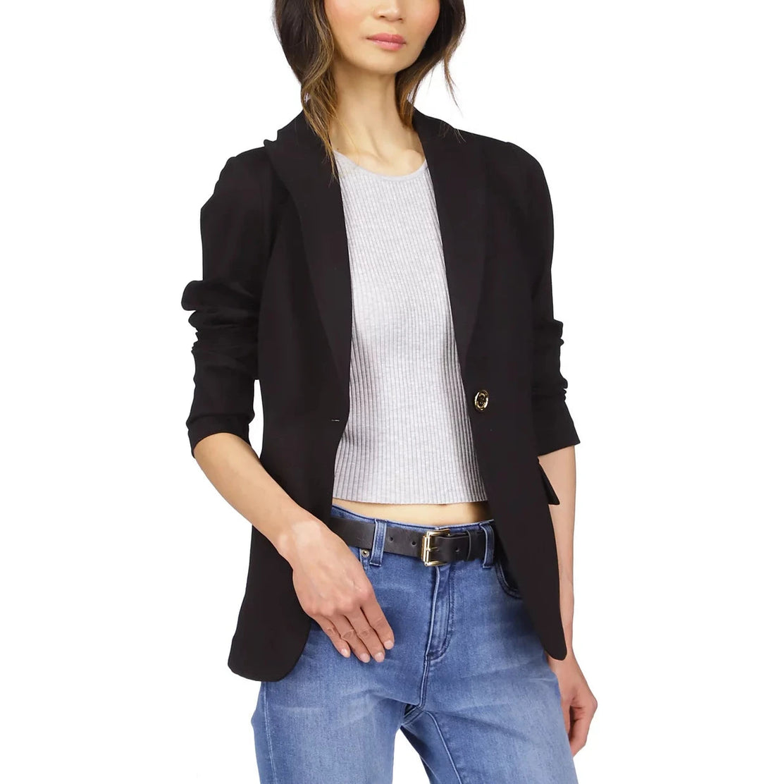 MICHAEL MICHAEL KORS Knit One-Button Blazer