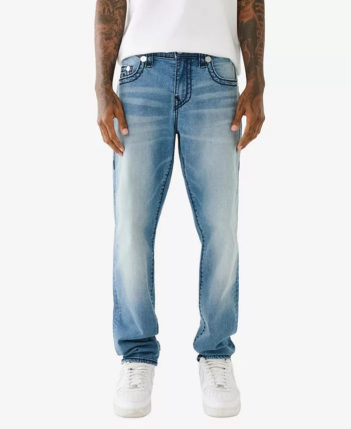 True Religion MEN's Regular Geno Super T-Slim Jeans