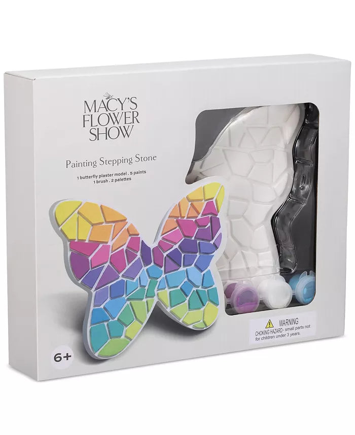 Macy's Flower Show Kid's Stepping Stone Paint Kit