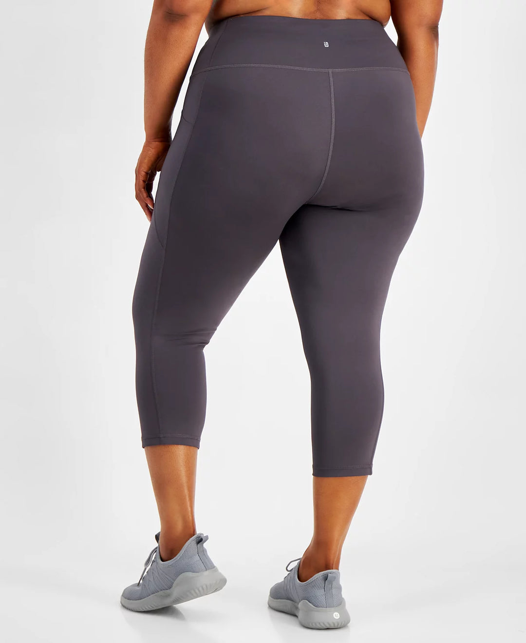 ID Ideology Plus Size Compression Cropped Leggings