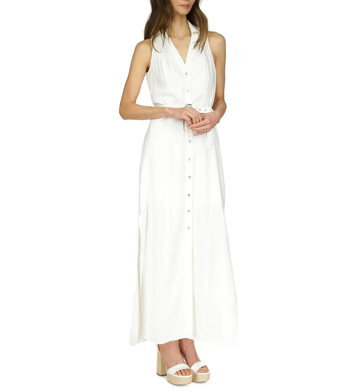 Michael Kors Belted Maxi Dress