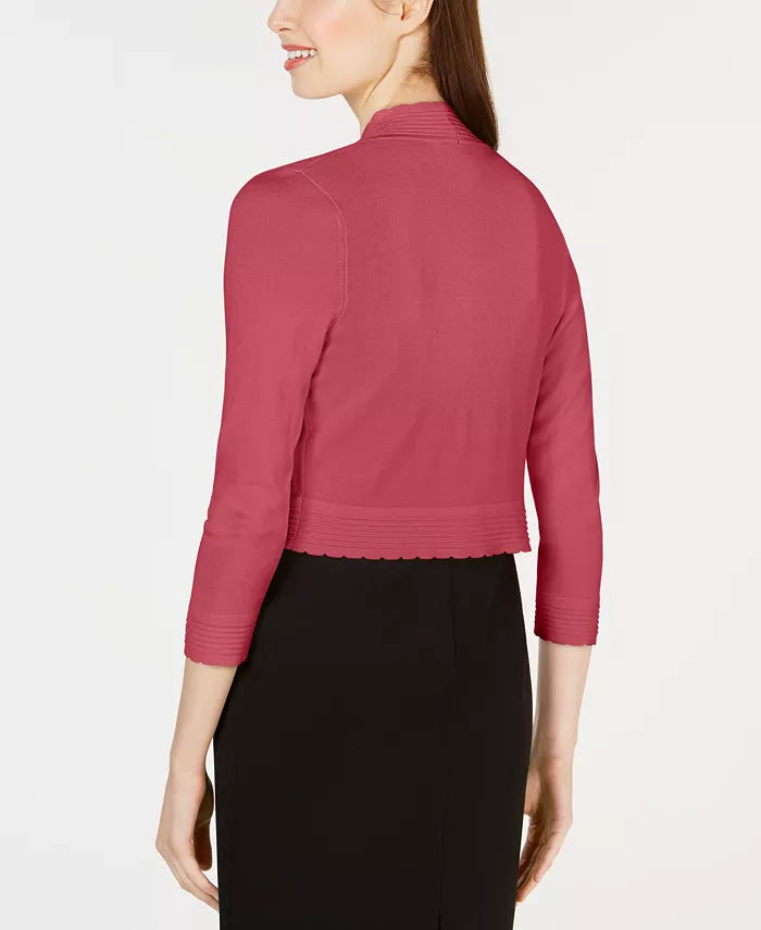 Jessica Howard Open-Front Cropped Cardigan