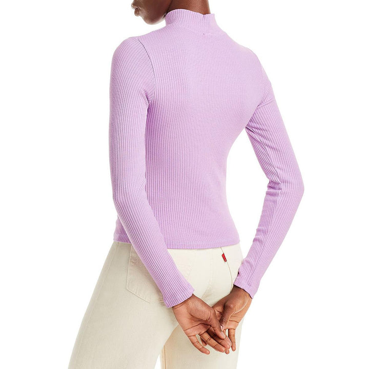 Sundry Ribbed Turtleneck