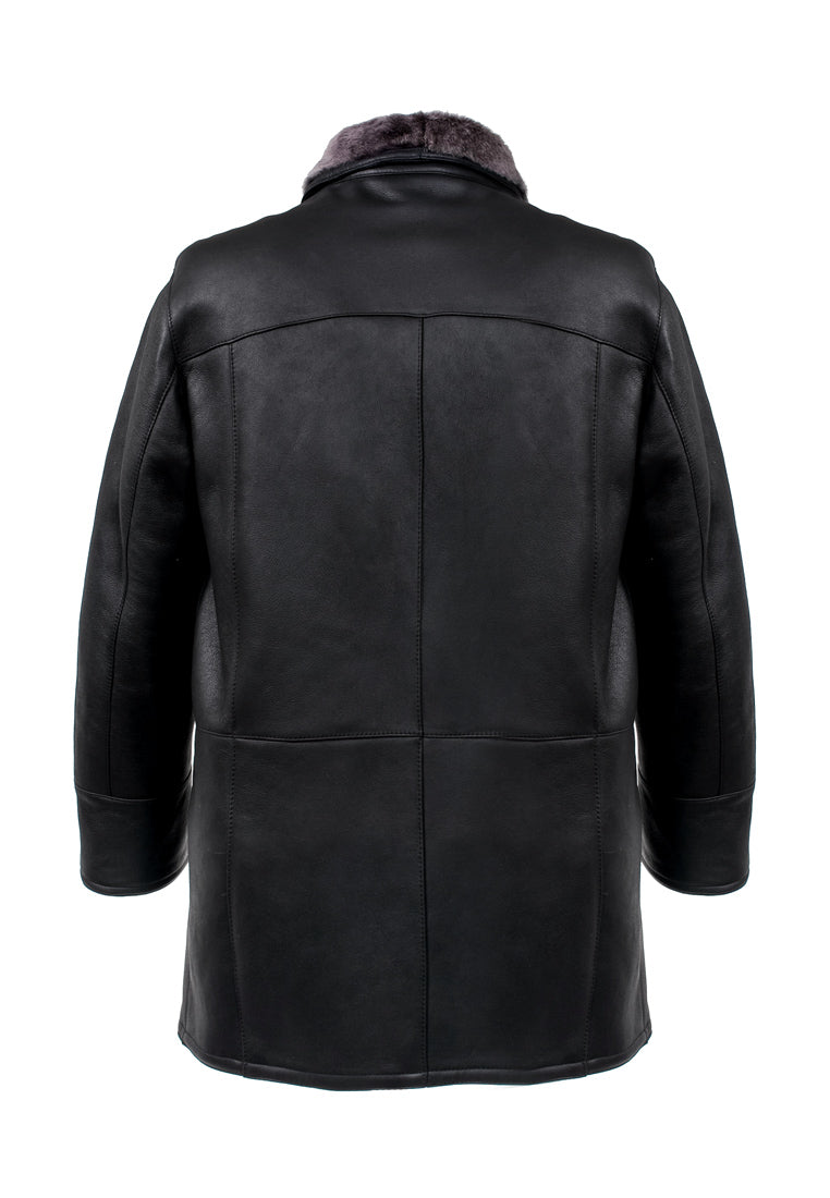 GALLOTTI Men's Lamb Leather Coat