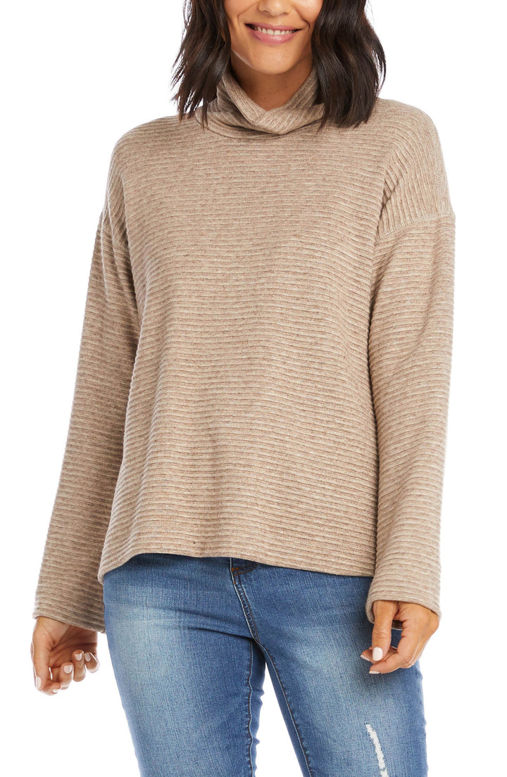 Karen Kane High Low Turtleneck Sweater