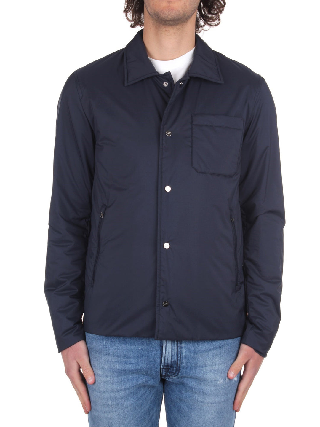 Herno MEN Water Resistant Matte Shirt Jacket