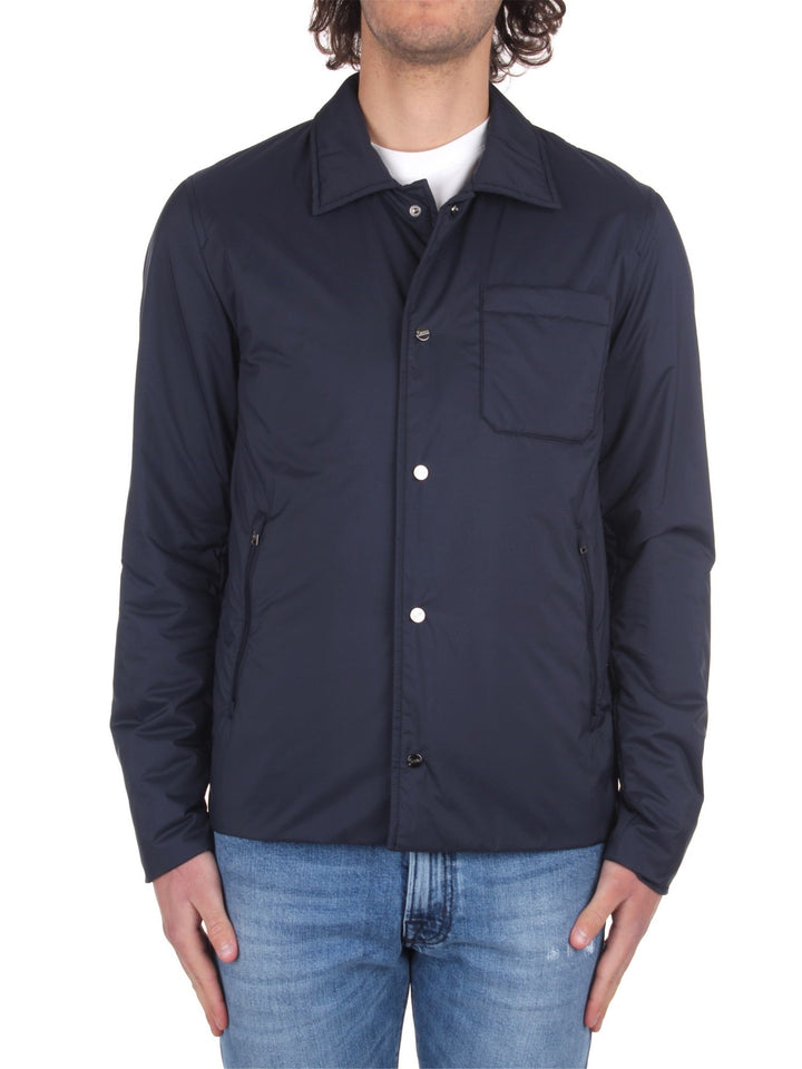 Herno MEN Water Resistant Matte Shirt Jacket