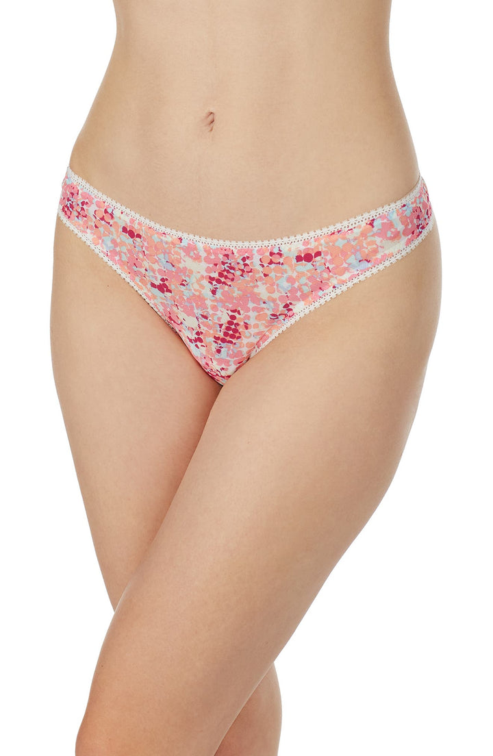 On Gossamer Printed Mesh Hip-G Thong