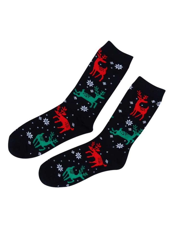 Charter Club New Black Women's 2 pairs Holiday Socks