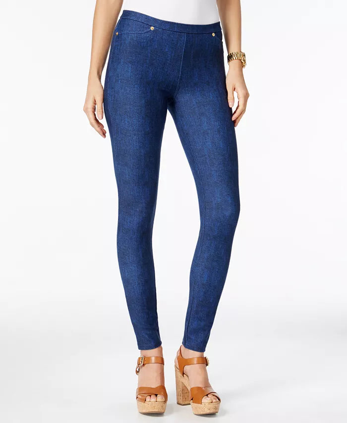 MICHAEL KORS Indigo Wash Denim Leggings