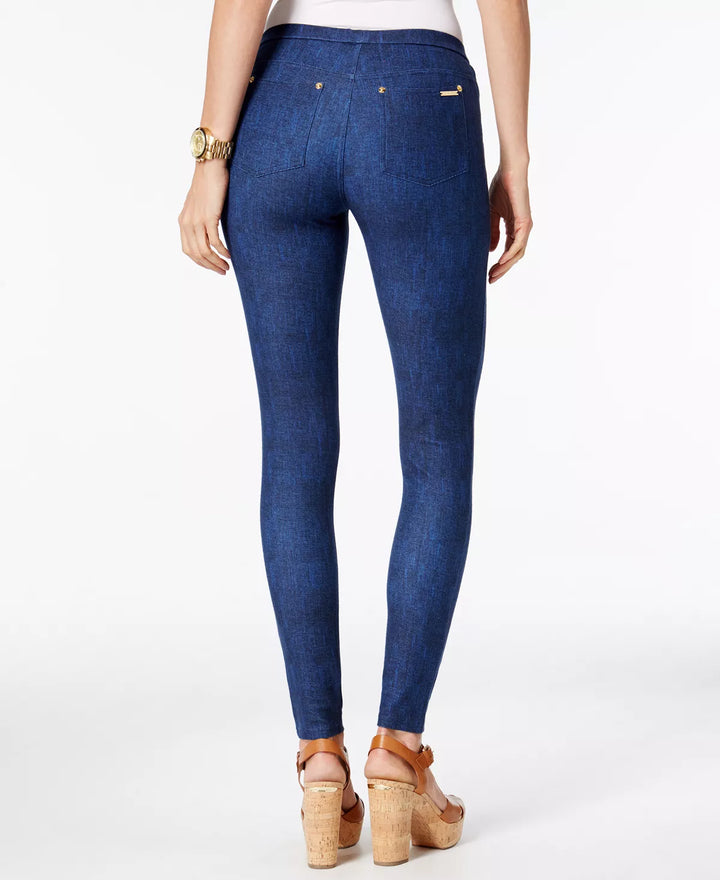 MICHAEL KORS Indigo Wash Denim Leggings