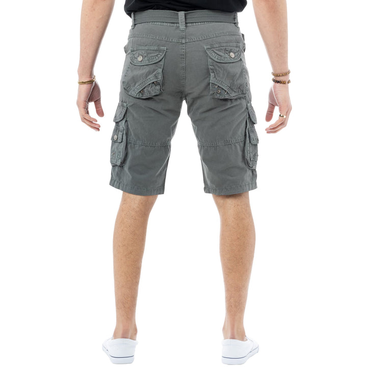 X-Ray MEN's Belted Double Pocket Cargo Shorts