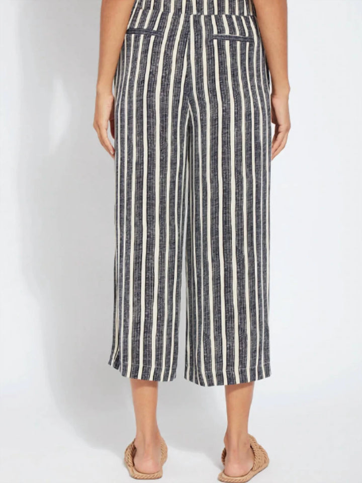 Lyssé Plus Marine Cropped Wide Leg Pants