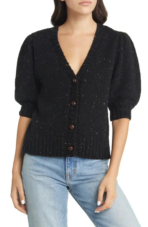 Rails Isla Short Sleeve Knit Cardigan