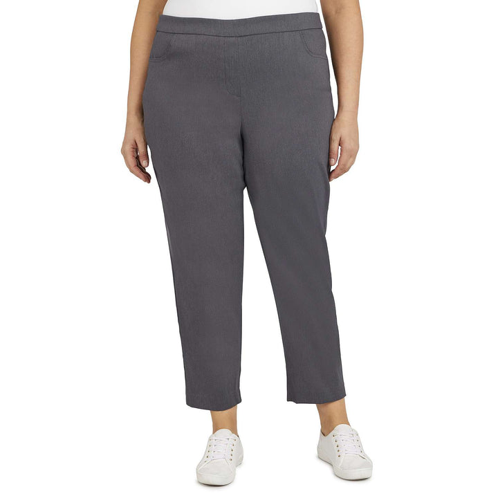 Alfred Dunner Plus Size Classic Allure Tummy Control Pull-On Average Length Pants