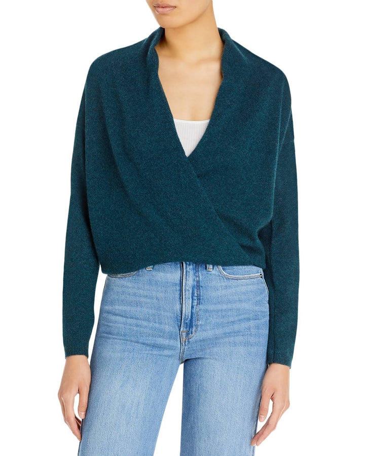 C by Bloomi Cashmere Crossover Cashmere Sweater