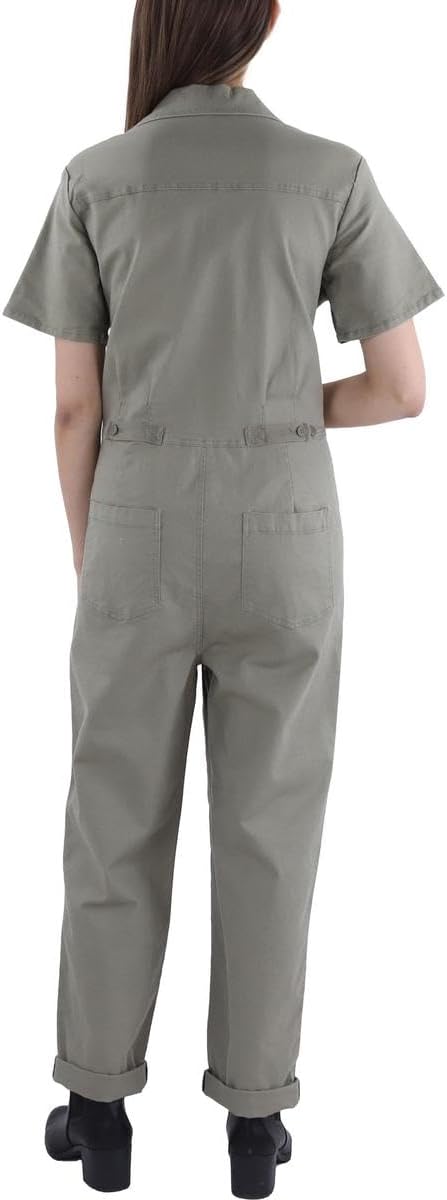 Z SUPPLY Stevie Cuffed Cotton-Blend  Jumpsuit