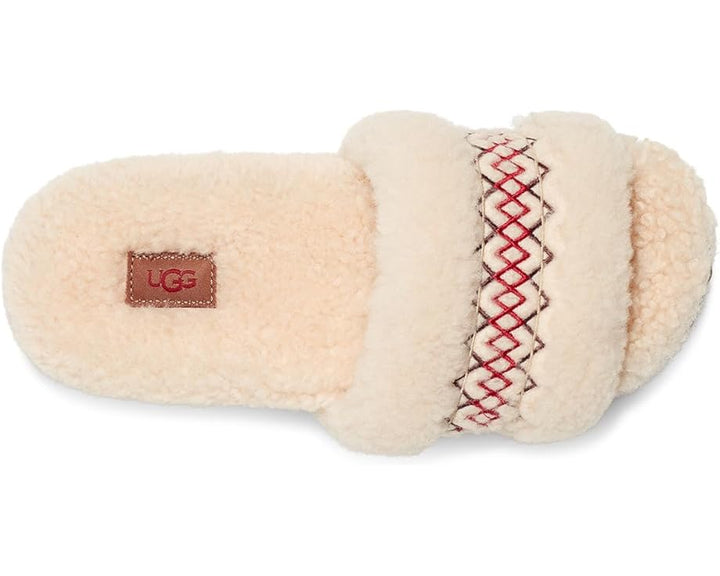 Ugg Women's Cozetta Braid Slip On Cozy Slide Sandals