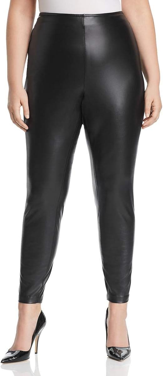 VINCE CAMUTO Plus Size Faux-Leather Leggings