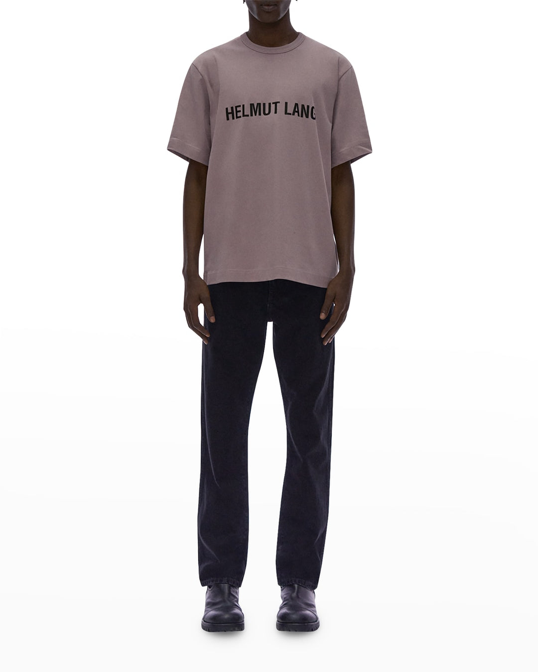 Helmut Lang MEN Cotton Logo Graphic Tee