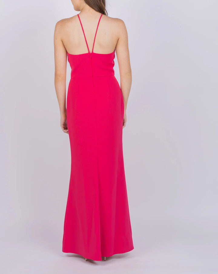 Liv Foster Halter Mermaid Gown