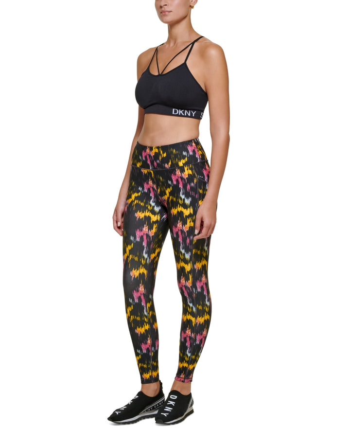 DKNY Printed High-Waist 7/8 Leggings